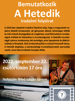 A Hetedik című folyóirat műsora
