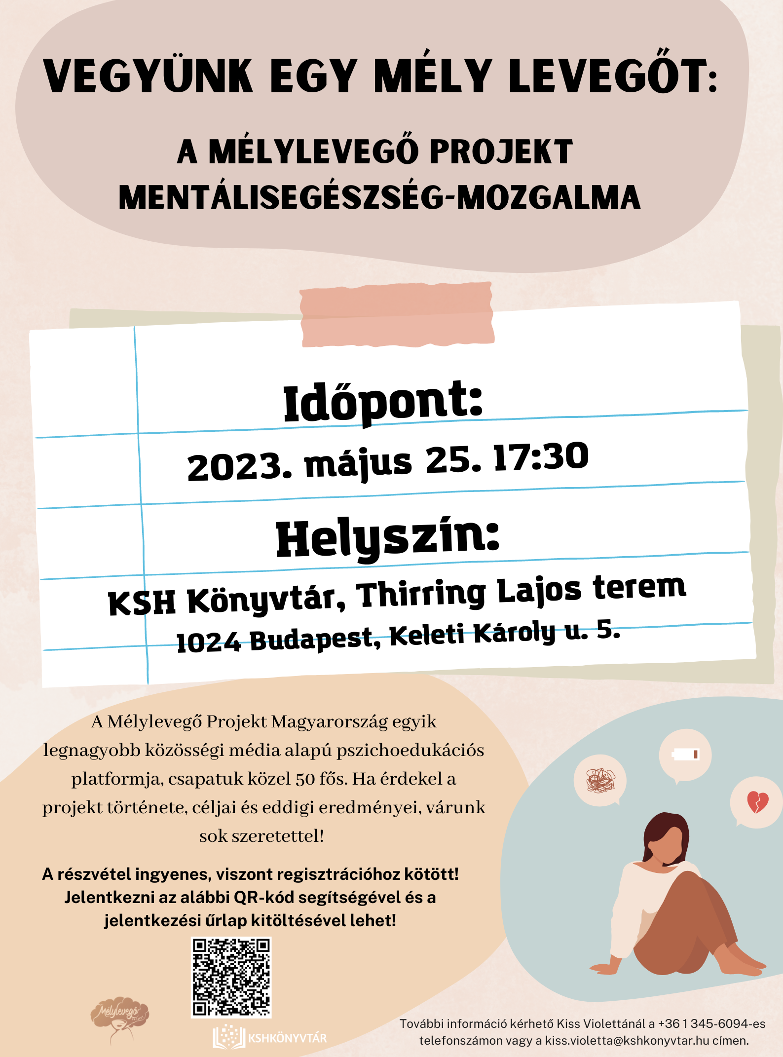 Vegyünk egy mély levegőt: A Mélylevegő Projekt mentálisegészség-mozgalma